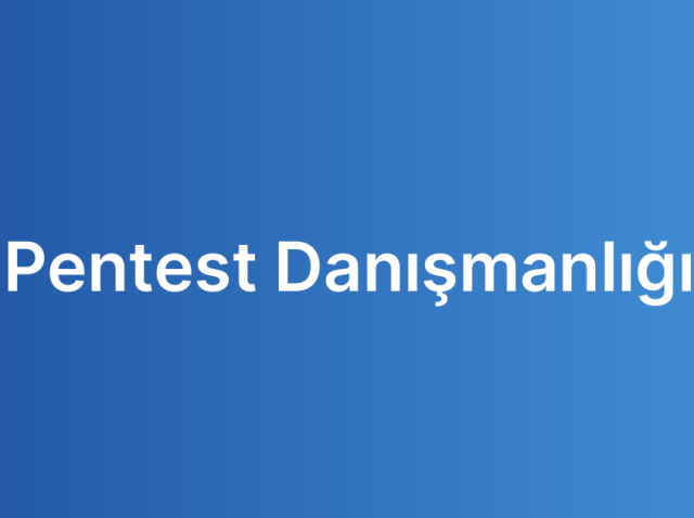 Pentest Danışmanlığı