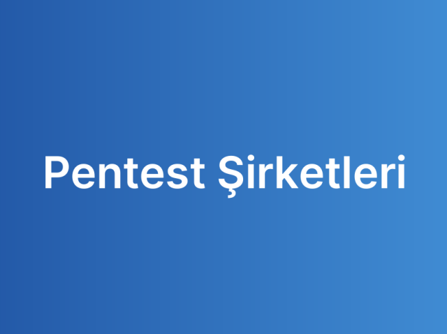Pentest Şirketleri