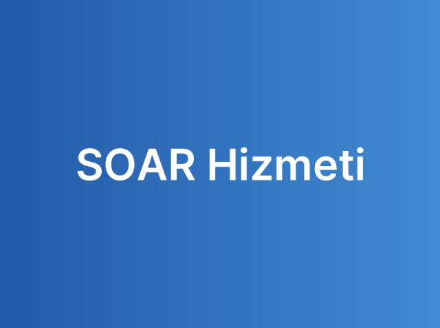 SOAR Hizmeti
