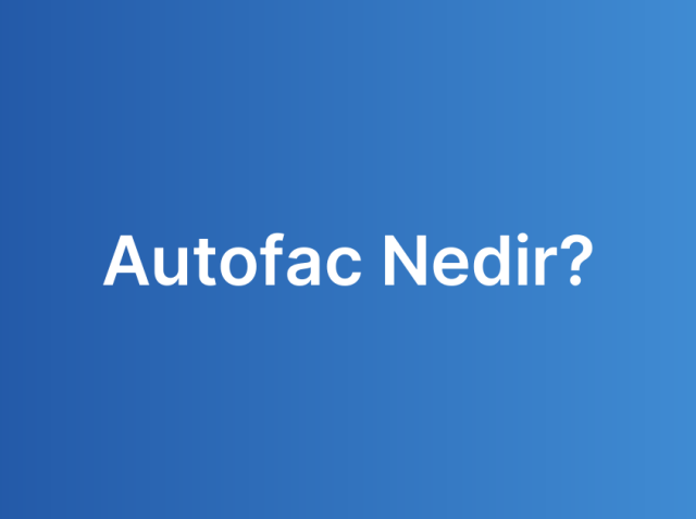Autofac Nedir?