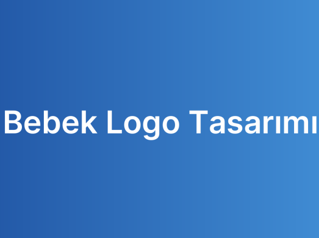 Bebek Logo Tasarımı