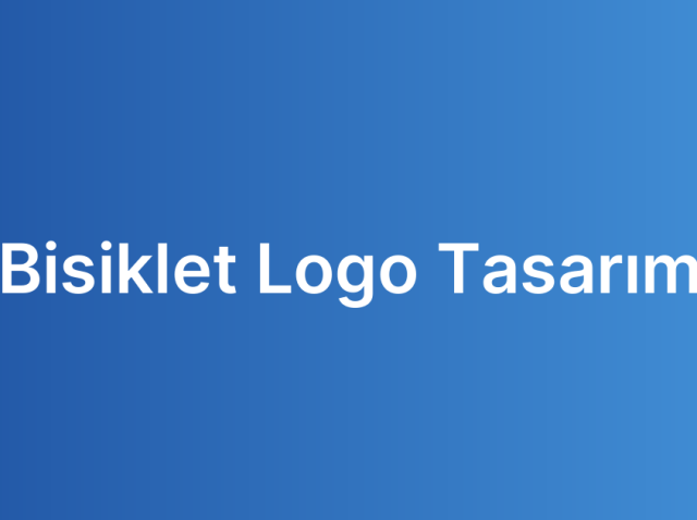 Bisiklet Logo Tasarım