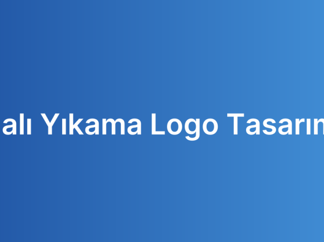 Halı Yıkama Logo Tasarımı