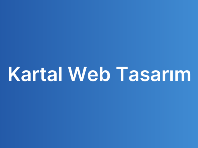 Kartal Web Tasarım