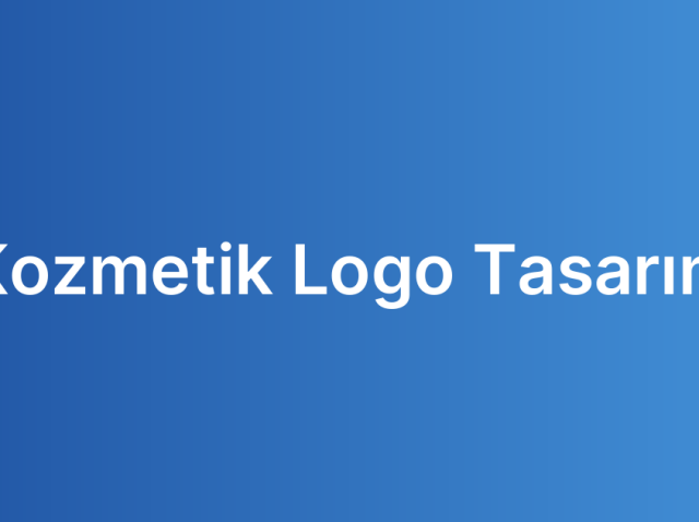 Kozmetik Logo Tasarım