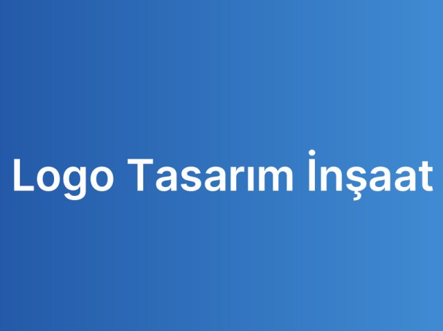 Logo Tasarım İnşaat