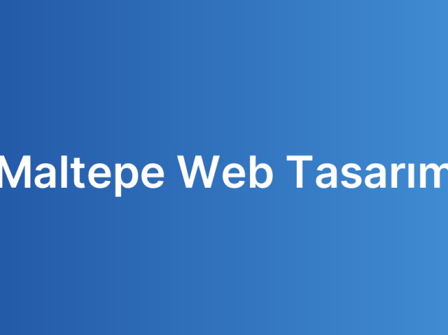 Maltepe Web Tasarım