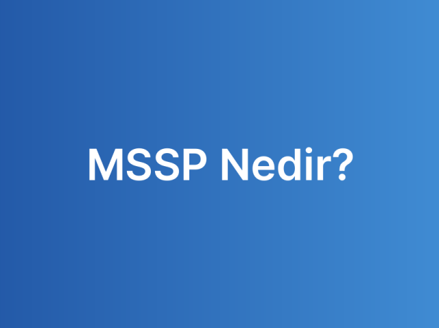MSSP Nedir?