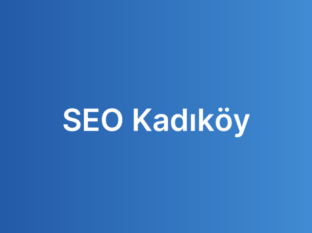 SEO Kadıköy