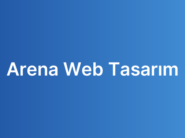 Arena Web Tasarım