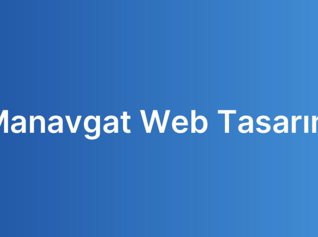 Manavgat Web Tasarım