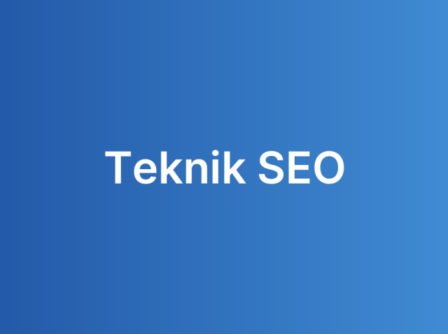 Teknik SEO