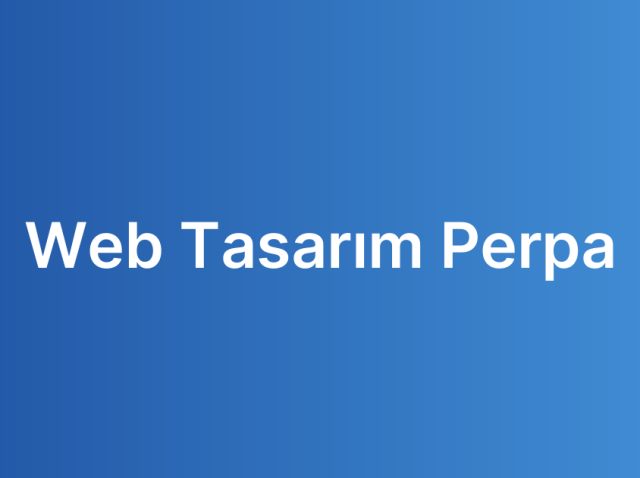 Web Tasarım Perpa
